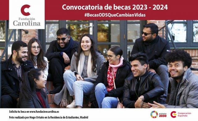 Abierta la convocatoria de becas Fundación Carolina 2023-2024