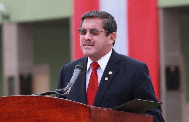 ministro de Defensa, Jorge Chávez Cotrina