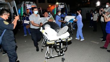 policía herido por protestas en Puno