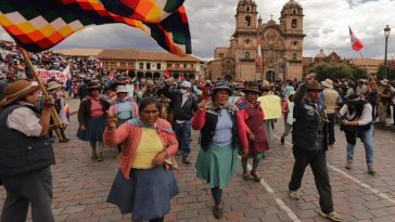 protestas en Cusco