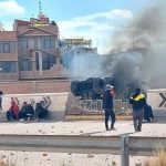 protestas y enfrentamientos en Juliaca