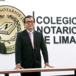 César Torres, vicedecano del Colegio de Notarios de Lima