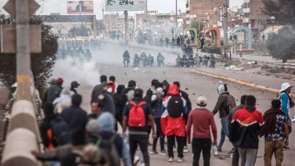 protestas en Puno