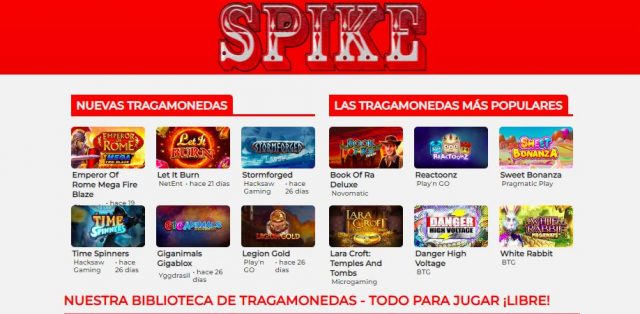 SPIKE slot tragamonedas online Perú