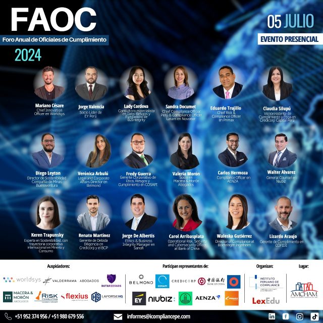 IPC invita al “Foro Anual de Oficiales de Cumplimiento 2024”